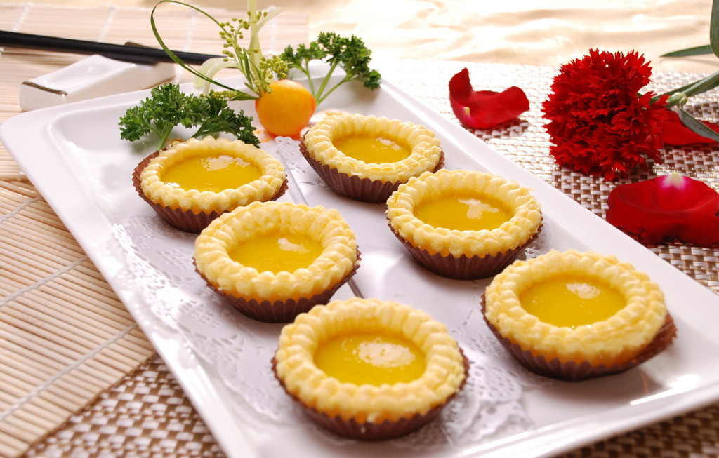 蜜桃蛋挞
